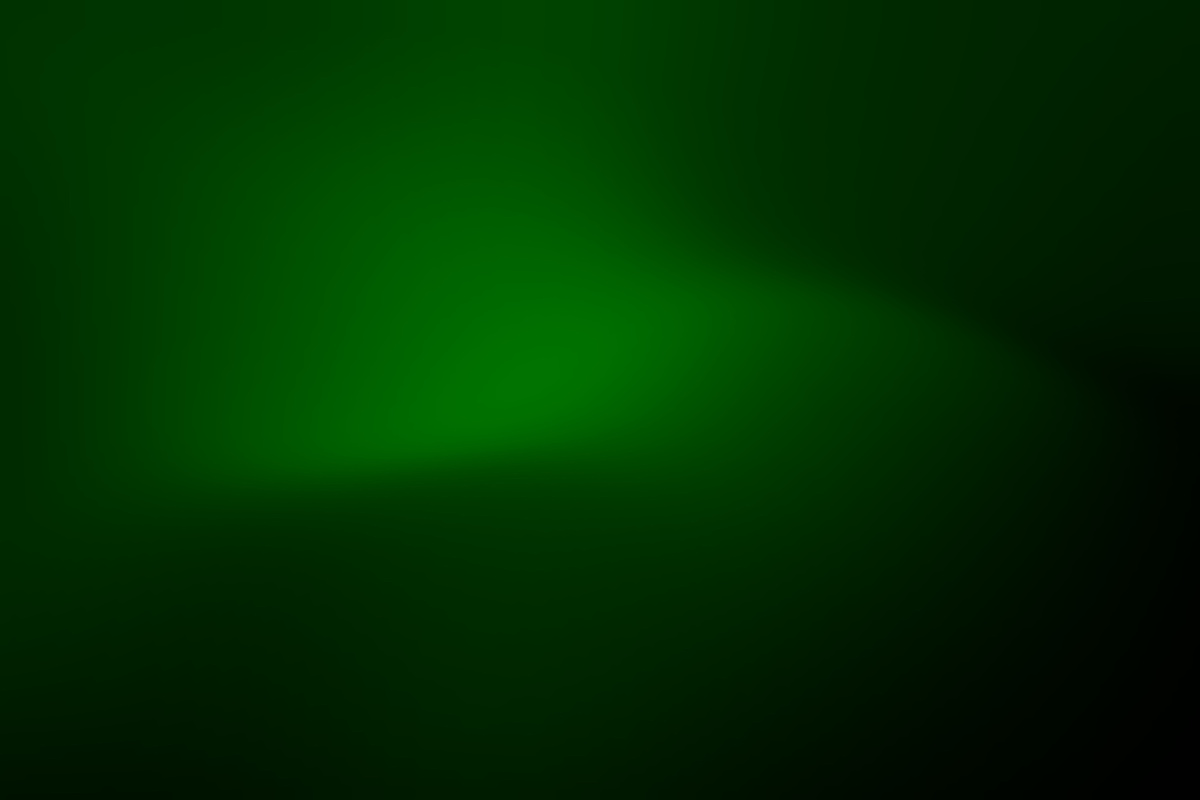 Green and Black Gradient Background